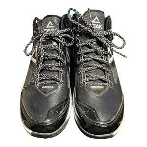 Peak Tony Parker Spurs TP9 3 III NBA Black Basketball Shoes Men’s Size 10.5